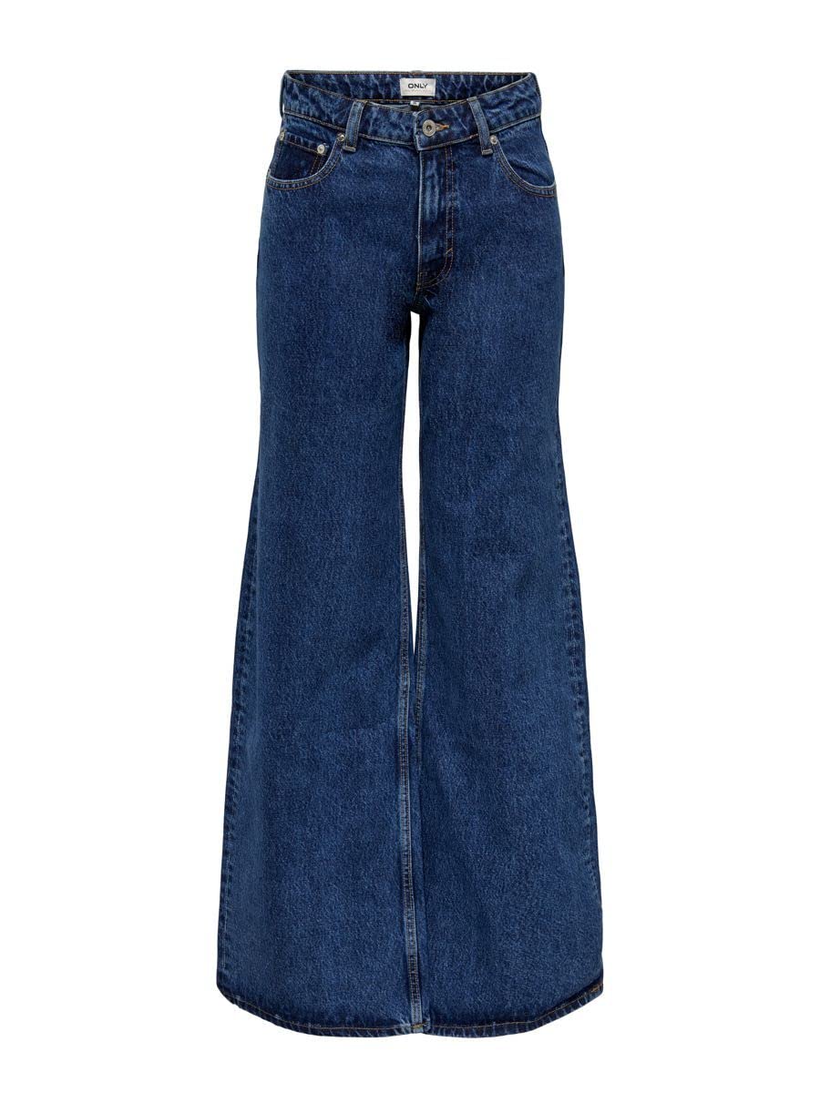 ONLY Women's High Waist Skinny Jeans - Stretch Denim Pants for Casual & Work Wear - Perfect for Everyday Outfits, Office, and Date Nights