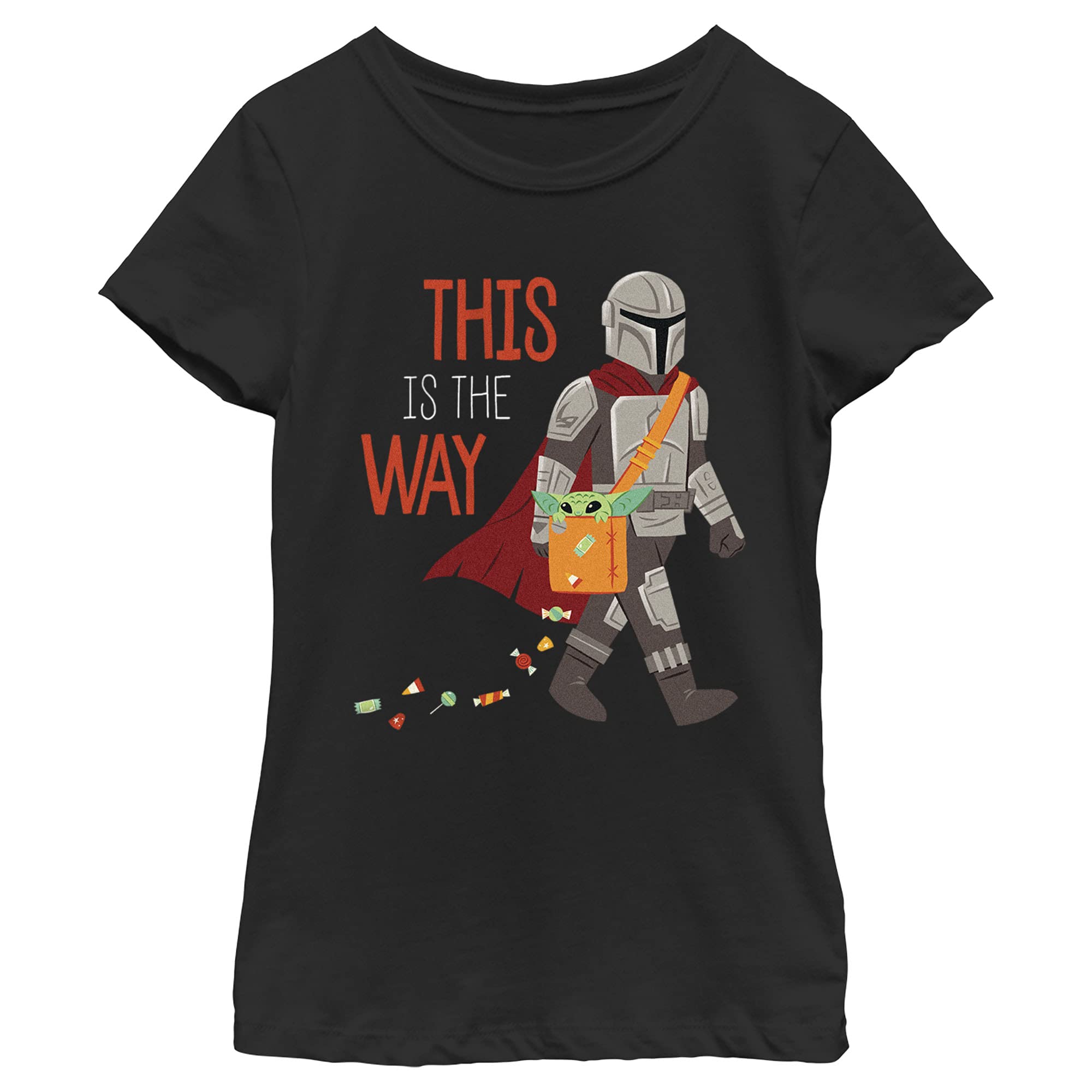 Fifth Sun Girls' Candy Way Graphic T-Shirt - Cute Casual Short Sleeve Tee for Teens & Kids - Perfect for School, Outings & Everyday Wear