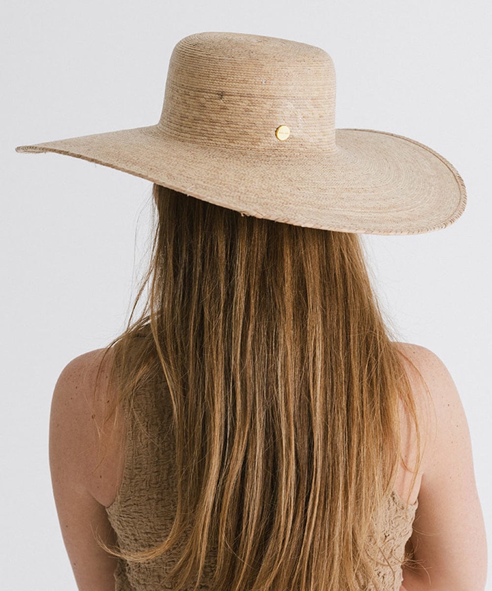 Jae Wide Brim Boater Straw Hat for Women - Summer Beach Sun Hat with UPF 50+ Protection - Fashionable Wide Brim Hat for Outdoor, Garden, Travel and Vacation