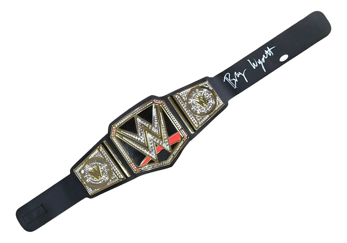 Bray Wyatt Autographed WWE Championship Toy Belt with JSA Hologram - Collectible Wrestling Memorabilia for Fans & Display
