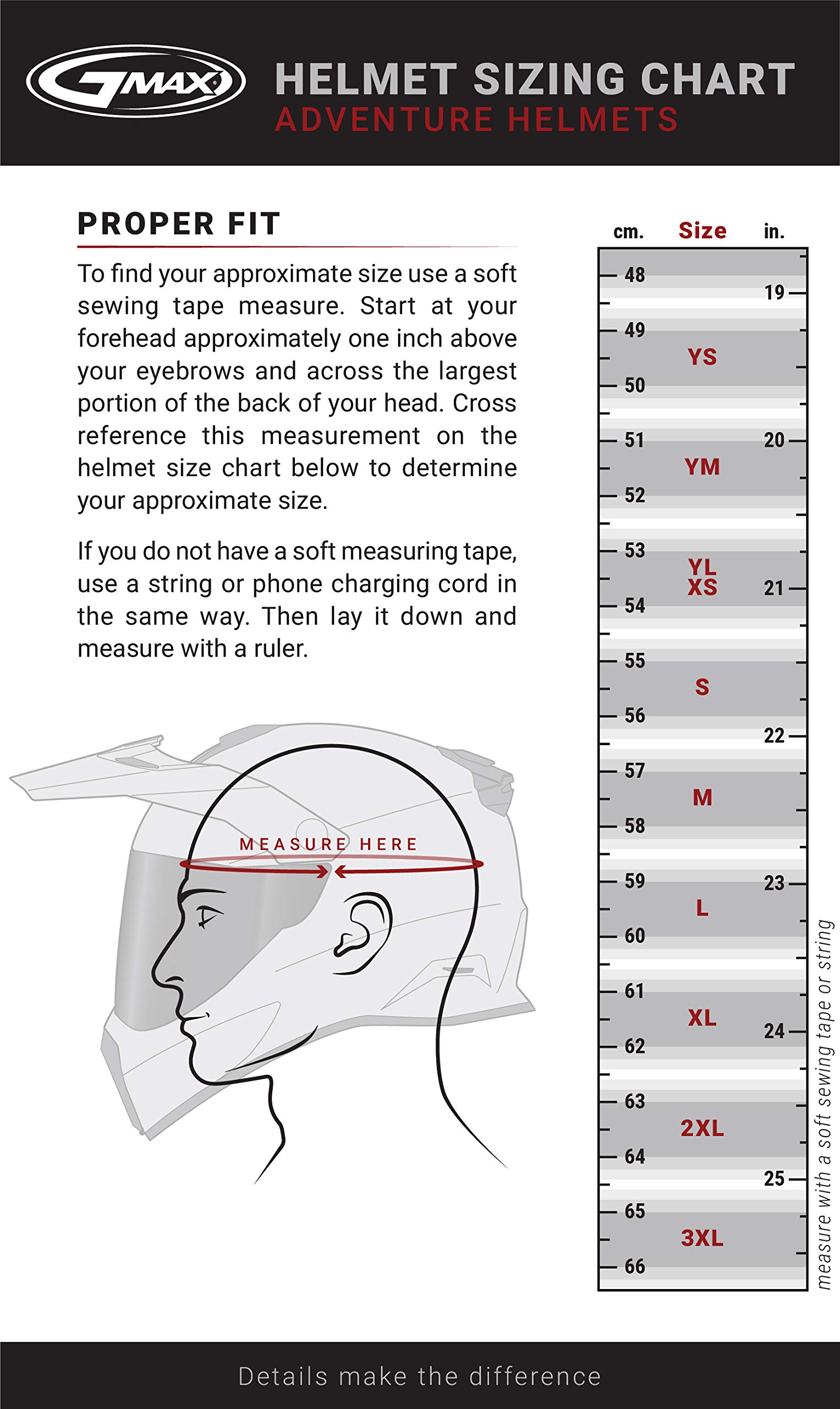 GMAX AT-21 Adventure Street Motorcycle Helmet for Adults - DOT Certified Full Face Helmet with Sun Visor & Ventilation for Urban Commuting & Long Distance Riding