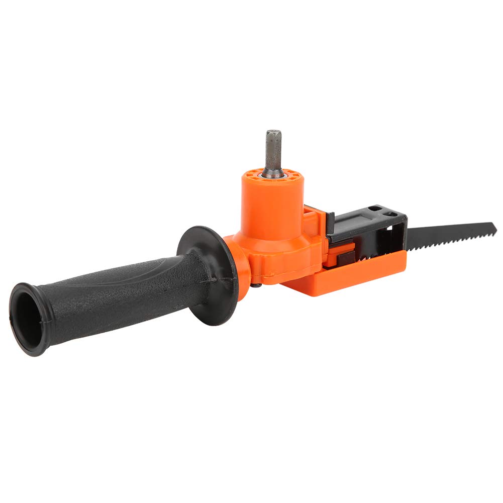 Reciprocating Saw Adapter Kit - Convert Electric Drill into Reciprocating Saw | Portable Power Tool Accessory for Wood Cutting, Metal Sawing & DIY Projects | Ideal for Home Renovation, Construction & Crafting