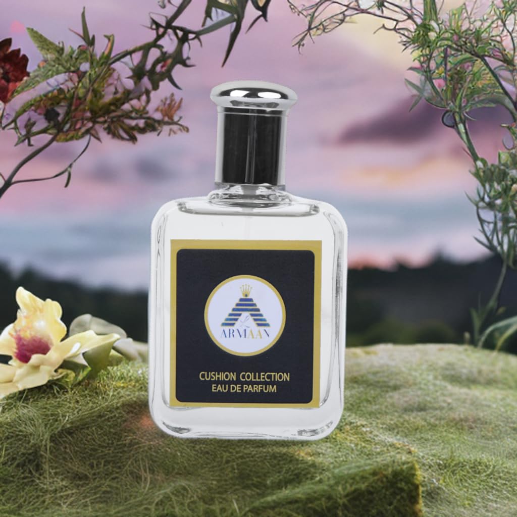 LARMAAN Men's Perfume 50ml - Eau De Parfum with Rose & Jasmine Scent | Long Lasting Luxury Fragrance | Perfect for Date Night, Office & Special Occasions