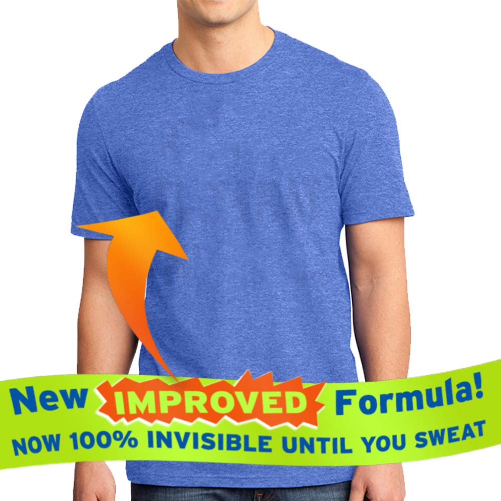 Men's Workout Shirt with Sweat Activated Technology & Hidden Motivational Message - Gym, Running & Fitness Training Apparel for Active Lifestyles