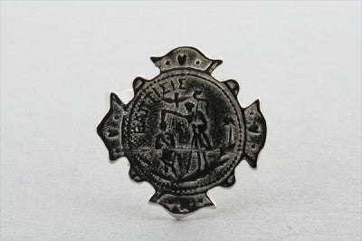 Cross Coin Ring for Men & Women - Vintage Silver & Gold Plated Jewelry - Perfect for Gifts, Weddings, and Everyday Fashion