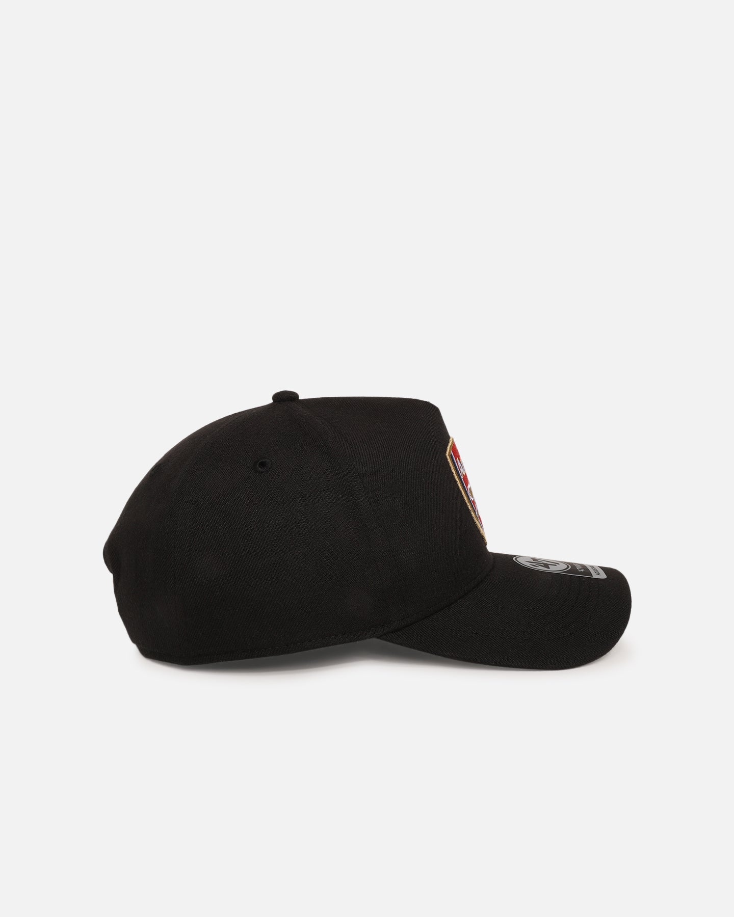 47 Brand Arsenal FC 47 MVP DT Snapback Black Hat - Adjustable Baseball Cap for Men & Women - Perfect for Football Games, Casual Wear & Sports Fans