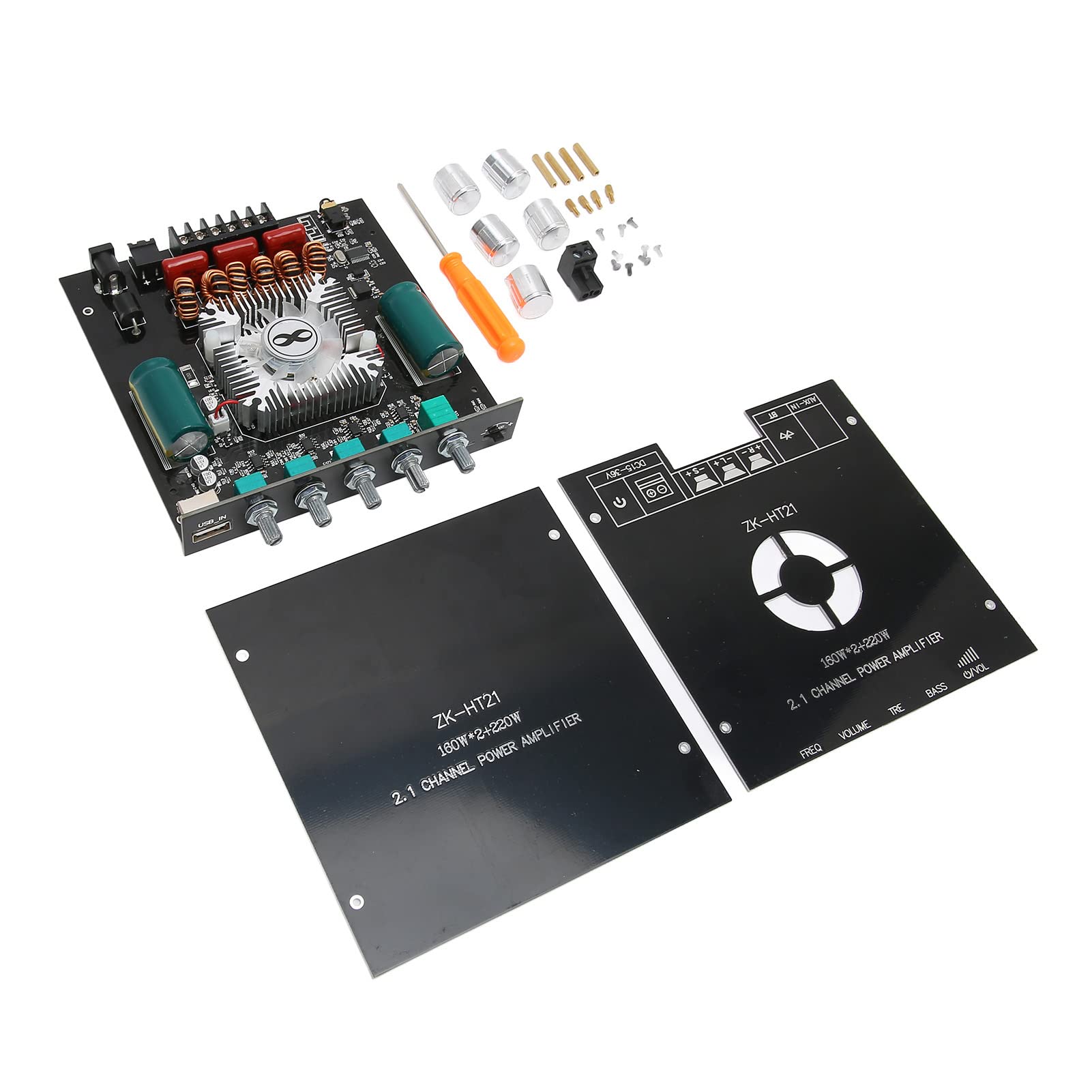 Kadimendium Bluetooth Power Amplifier Board - High-Quality PCB Amplifier Module for Speakers | Perfect for Home Audio, DIY Projects & Professional Sound Systems