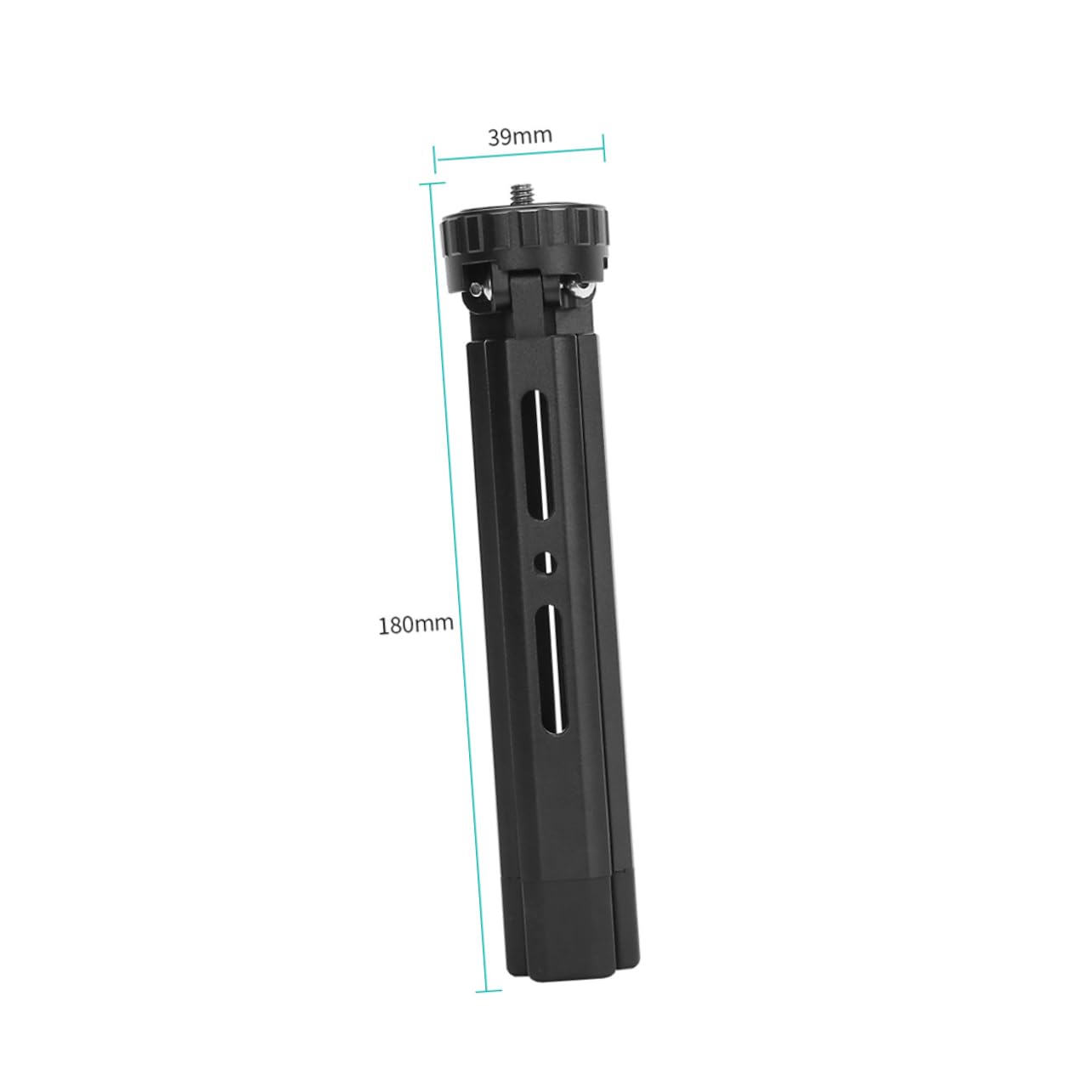 OSALADI 3-Pack Foldable Mini Tripod Stand for iPhone & Smartphones - Portable Adjustable Phone Tripod with 4-Level Height (Tabletop/Floor Use) - Perfect for Vlogging, Live Streaming & Photography