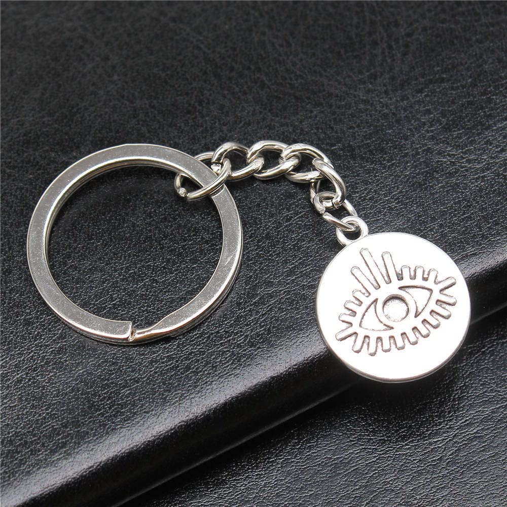 Hansa Palm Keychain - Elegant Wedding Guest Gifts, DIY Key Ring Jewelry Craft for Couples & Bridal Party (Perfect for Beach Weddings & Tropical Theme Events)