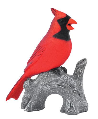 Royal Darwin Cardinal Collectible Toy Figure - Hand-Painted Miniature Bird Model for Home Decor, Gift & Collectors | Perfect for Display, Bird Lovers & Christmas Ornaments