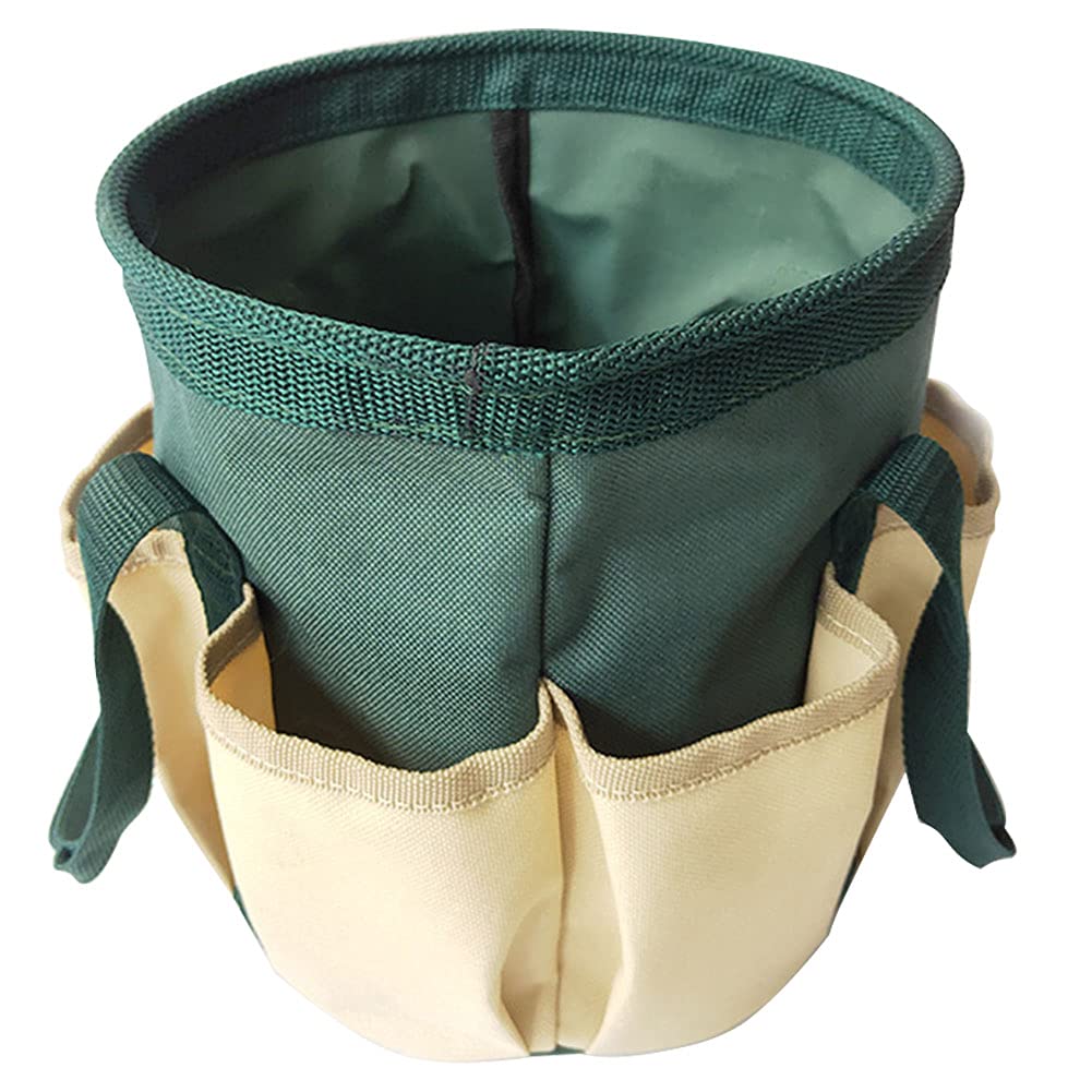 Durable Waterproof Canvas Garden Tool Bag - Reusable Gardening Tote & Storage Pouch for Outdoor Planting, Weeding, and Yard Work | Perfect for Gardeners, Landscapers & DIY Home Projects