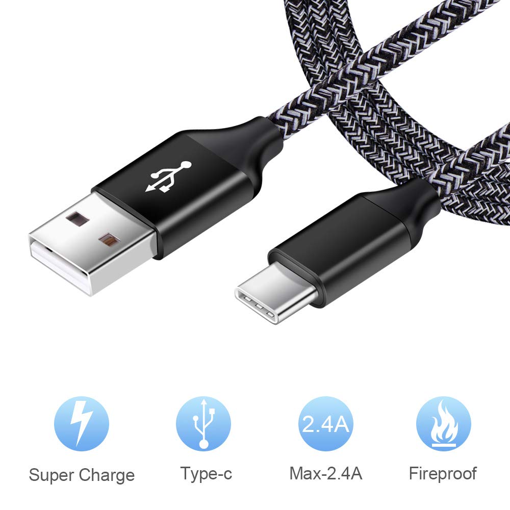 Fast USB C Car Charger for Samsung Galaxy - 30W Quick Charge Type C Android Phone Charger with Cable - Compatible with Galaxy A13 5G/A03s/S23/S22 Ultra/S21/S20/S10/S9/A11/A12/A32/A53/A23 - Perfect for Road Trips & Daily Commutes