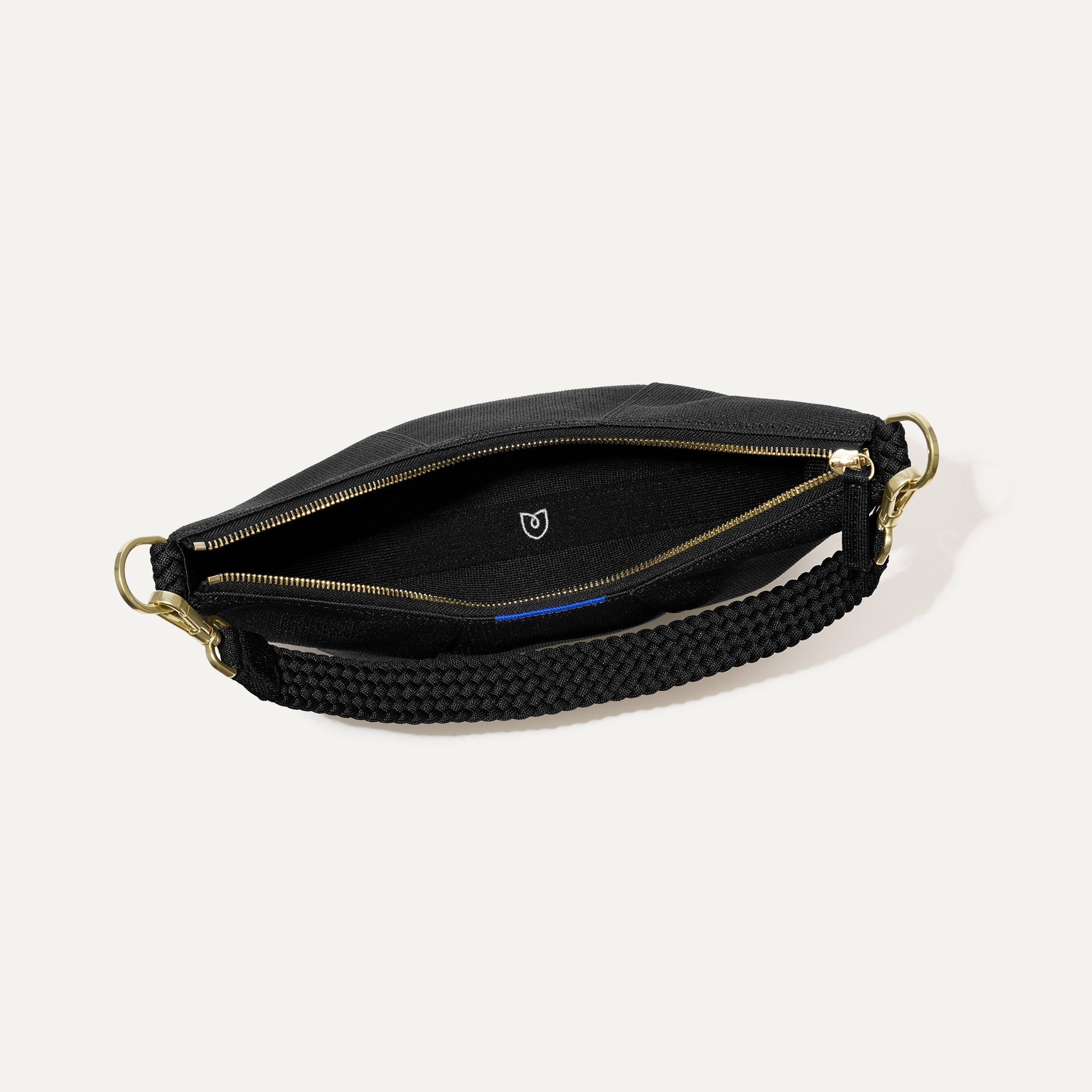 The Crescent Bag - Stylish Black Licorice Crossbody Purse for Women | Fashionable Shoulder Bag for Daily Use, Travel & Night Out