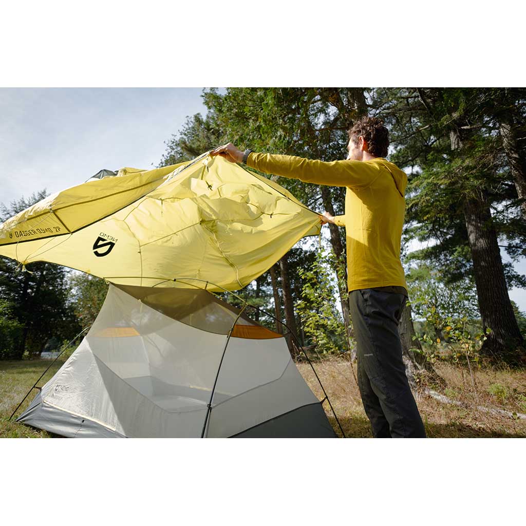 Ultralight Backpacking Tent 3-Person by Hornet OSMO | Waterproof & Windproof 3-Season Tent for Camping, Hiking & Outdoor Adventures (2025 Model)