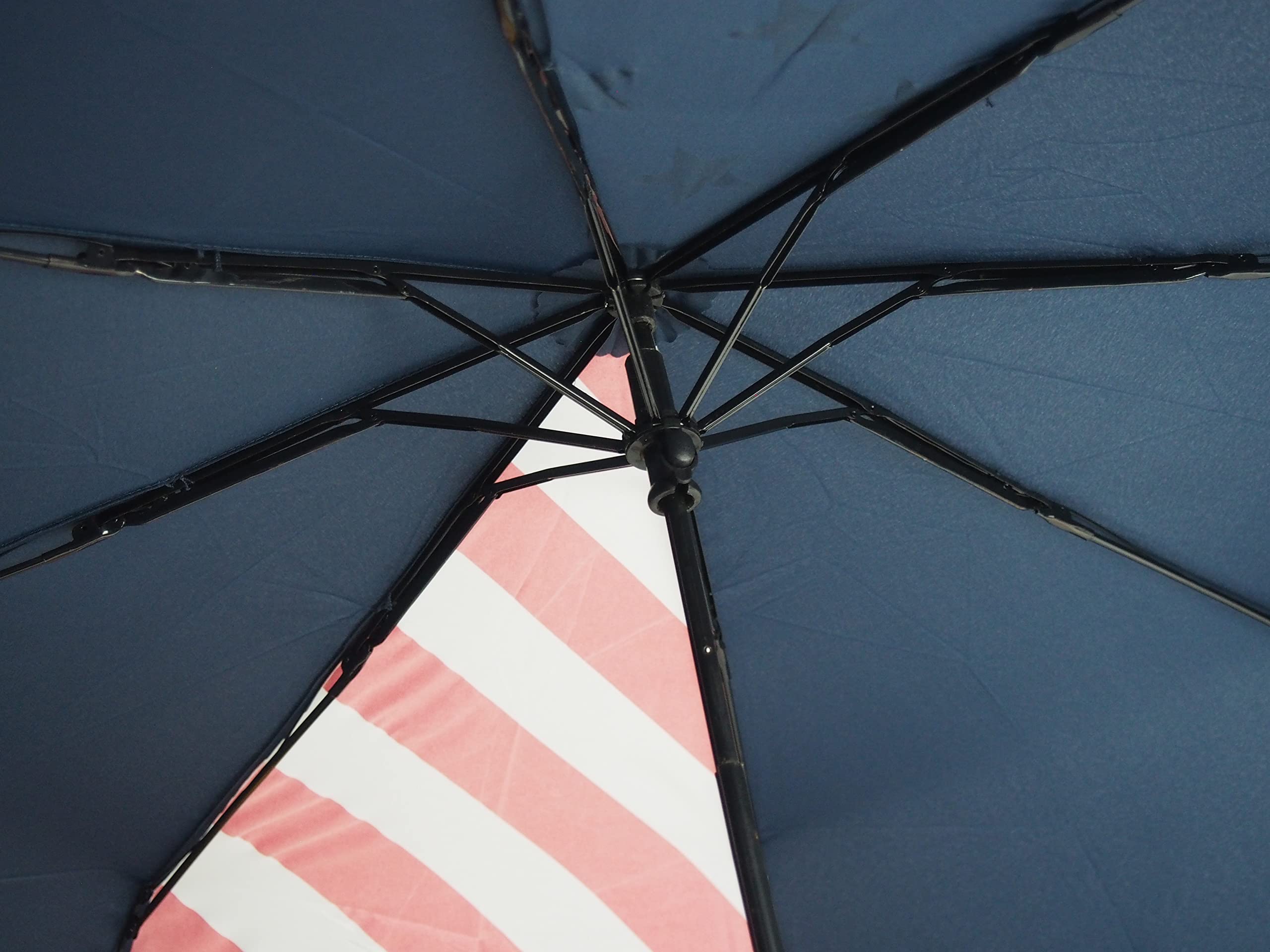 American Flag Airplane Head Windproof Travel Umbrella - Portable Foldable Rain Umbrella for Women, Girls & Office Use - Perfect for Commuting, Outdoor Events & Gifts