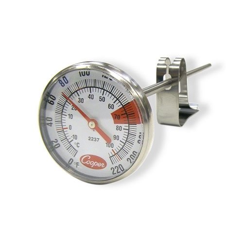 Cooper-Atkins 2237-04-8 Digital Milk Frothing Thermometer, 1-3/4