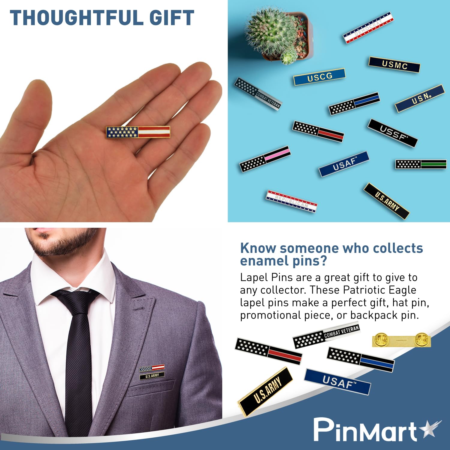 PinMart’s Citation Bar Pin - Police Officer, Firefighter & Military Enamel Pins - Patriotic Badges for Awards, Ceremonies & Banquets - Perfect for Law Enforcement, First Responder & Veteran Appreciation Events