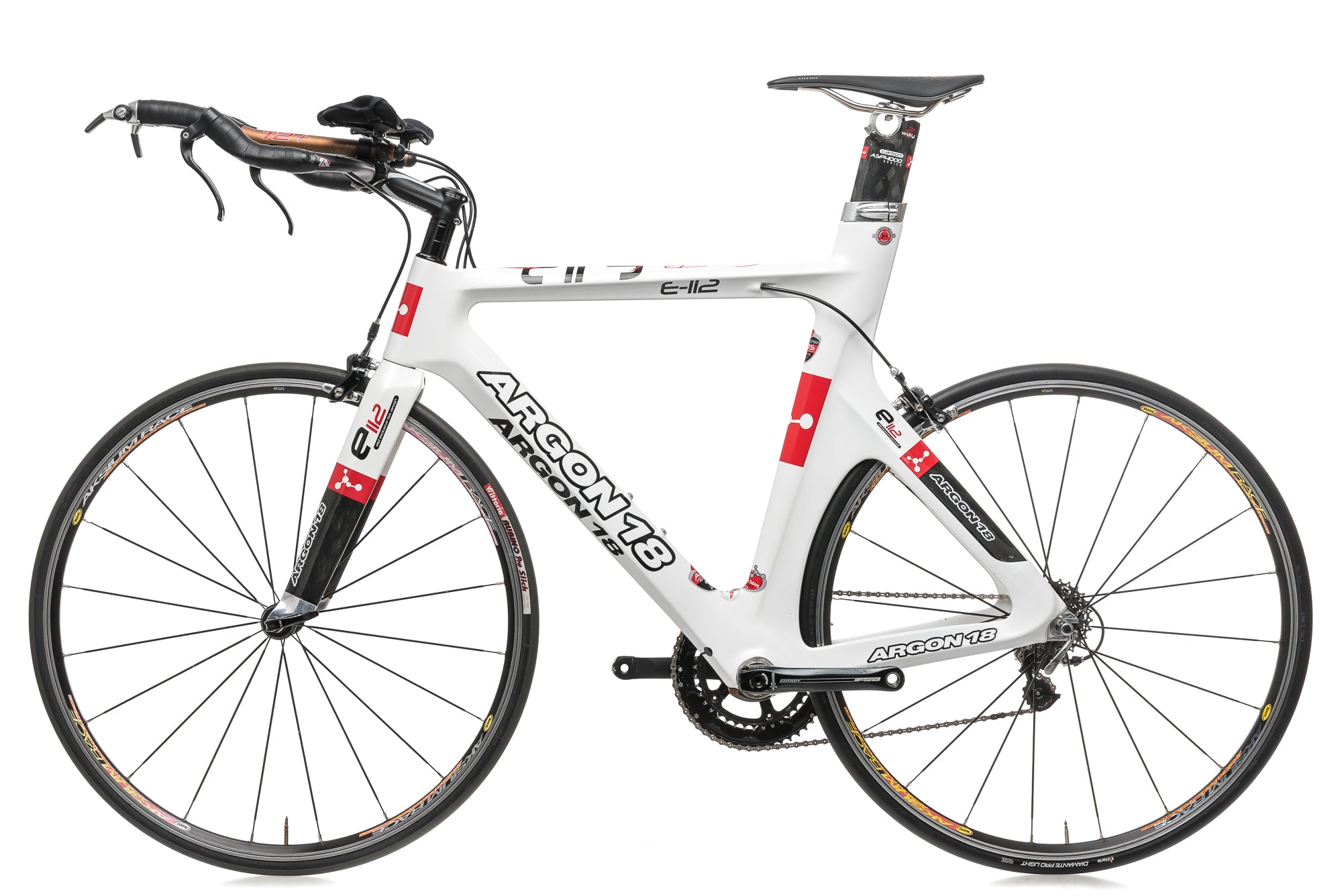 Argon 18 E-112 Large Road Bike 2009 Model - Lightweight Carbon Frame for Racing & Endurance Cycling