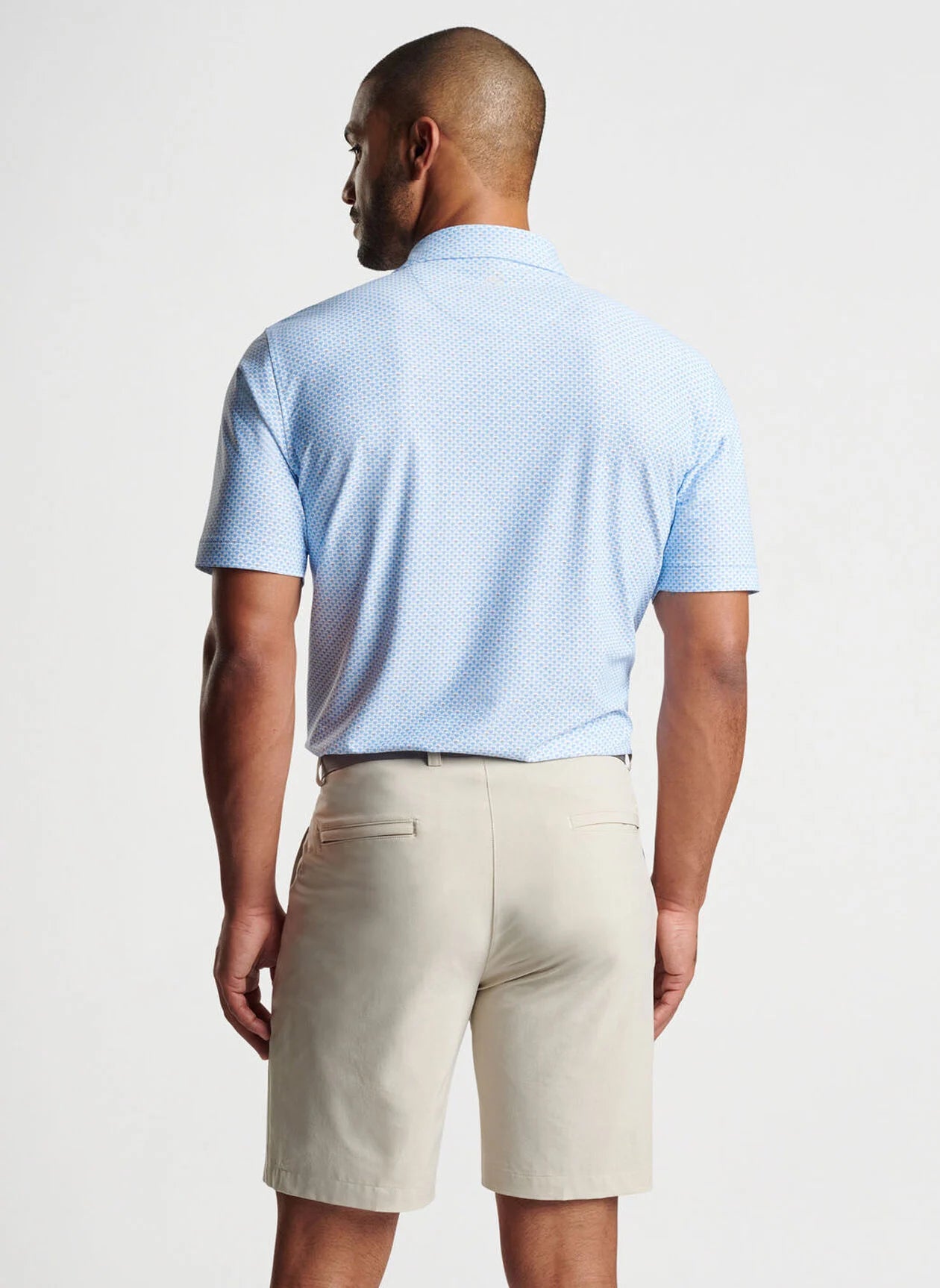 Peter Millar Men's Performance Mesh Short Sleeve Polo Shirt - Moisture Wicking, Breathable & Comfortable for Golf, Tennis & Casual Wear