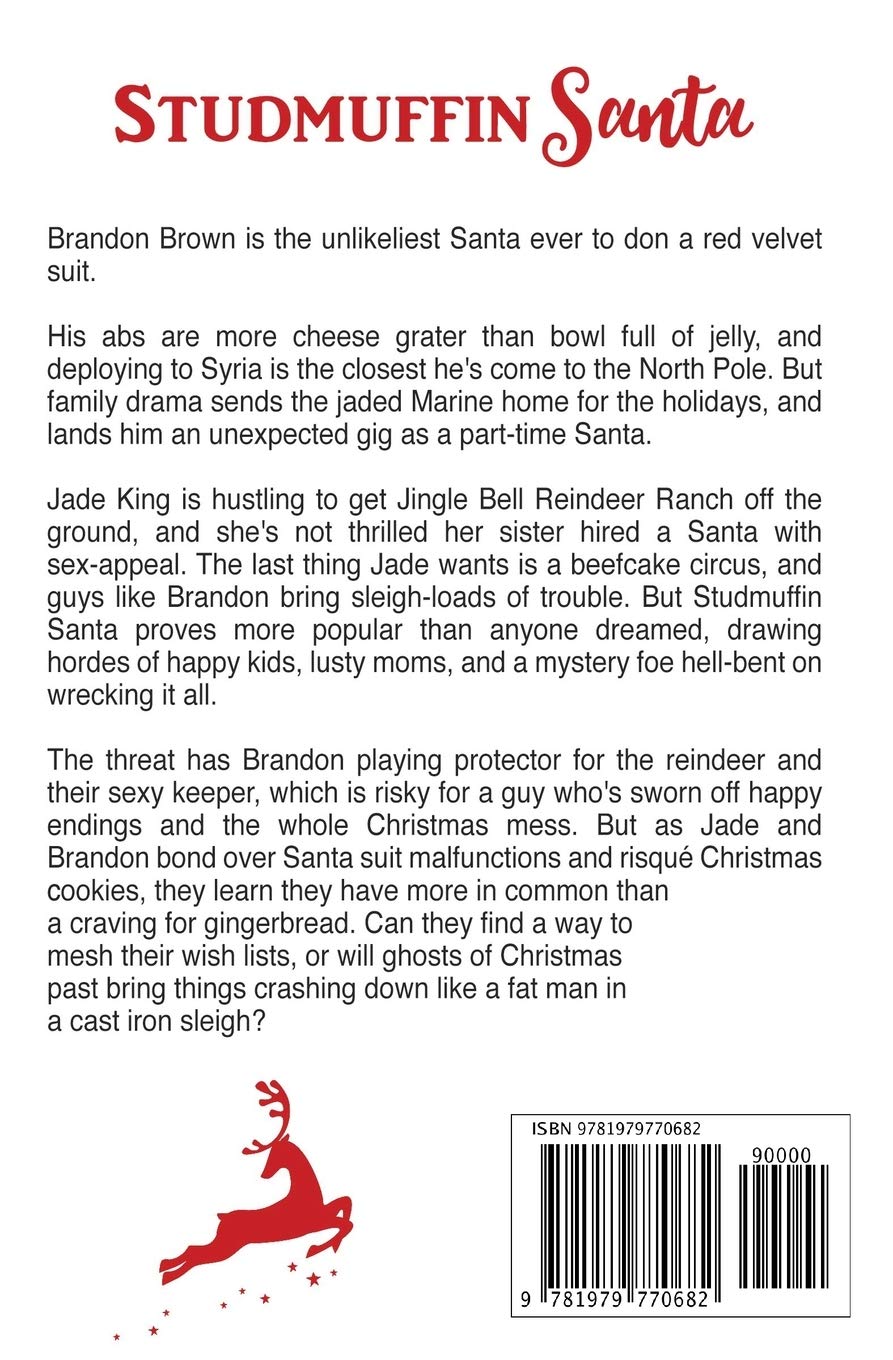 Studmuffin Santa (Ponderosa Resort Romantic Comedies) - Heartwarming Holiday Romance Novel for Christmas Reading & Gift Giving