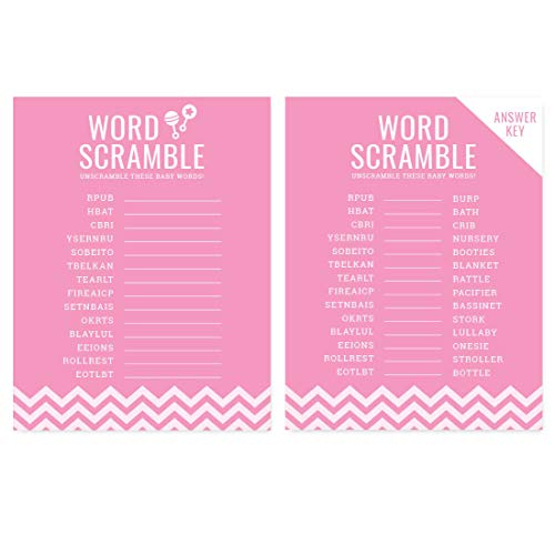 Cards Word Scramble