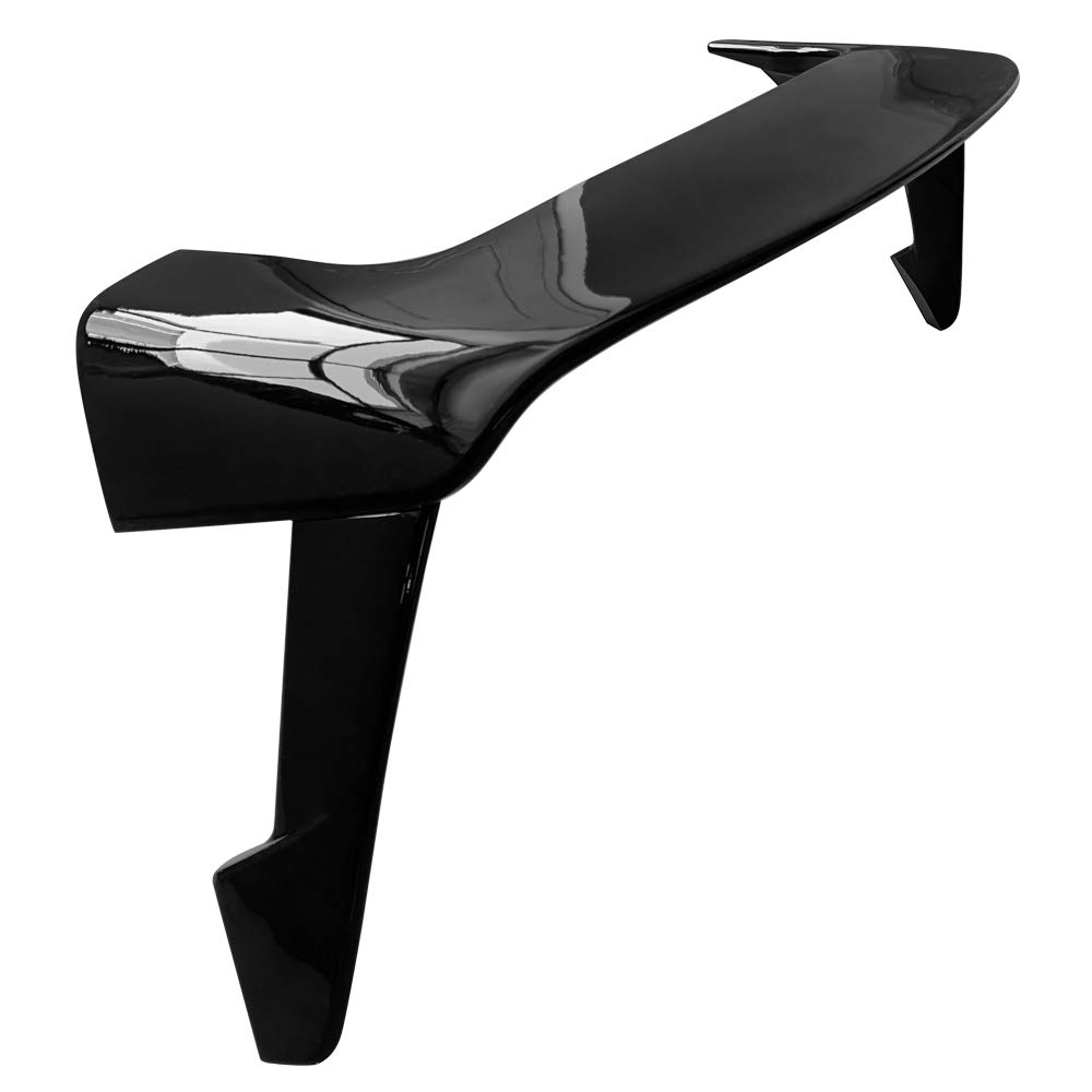 IKON MOTORSPORTS Rear Spoiler for 2015-2020 VW Golf MK7 - ABS Gloss Black Roof Wing Lip Spoiler - Sporty Protector Add-On - Enhances Aerodynamics & Style for Street Racing & Car Shows