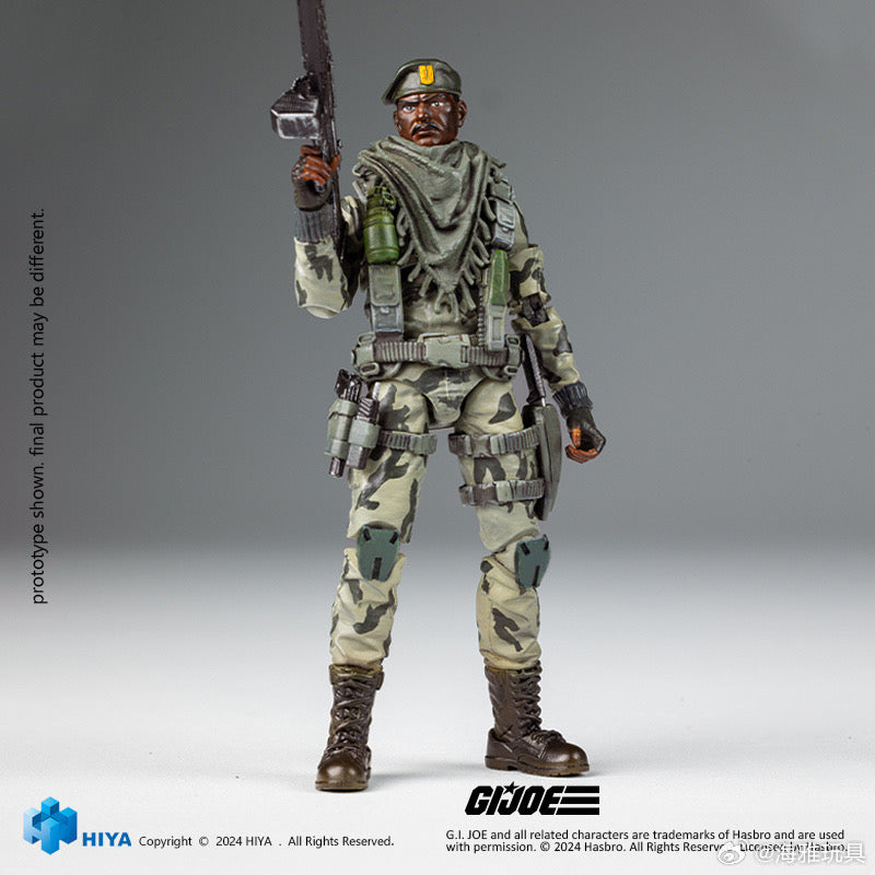 PRE ORDER - Hiya 1/18 Scale 4 Inch G.I. Joe Stalker Action Figure - Exquisite Mini Collectible Series for Display & Play - Perfect for Collectors & Military Toy Enthusiasts