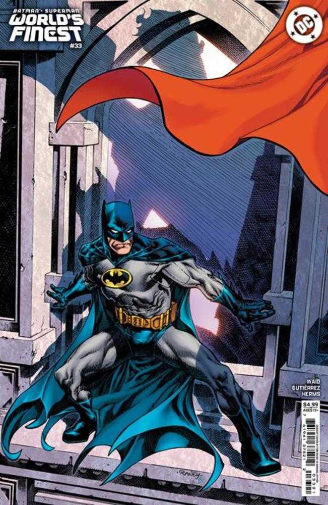 Batman Superman Worlds Finest #33 Cover B Tom Raney Card Stock Variant - DC Comics Collector's Edition - Perfect for Display & Comic Book Collections