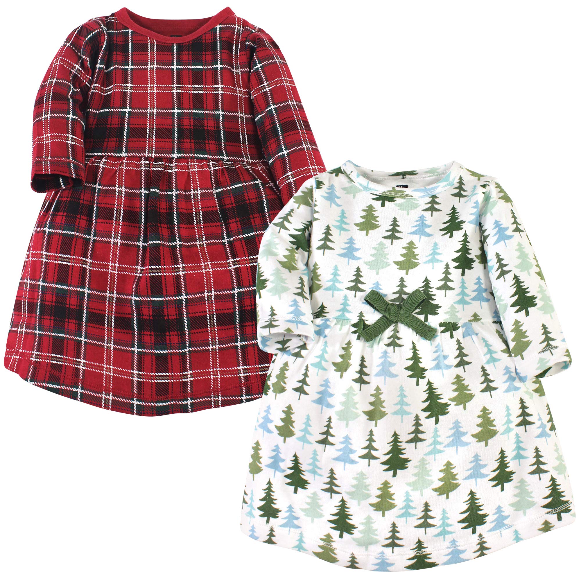 Hudson Baby Girls Cotton Dresses - Playtime & Party Outfits