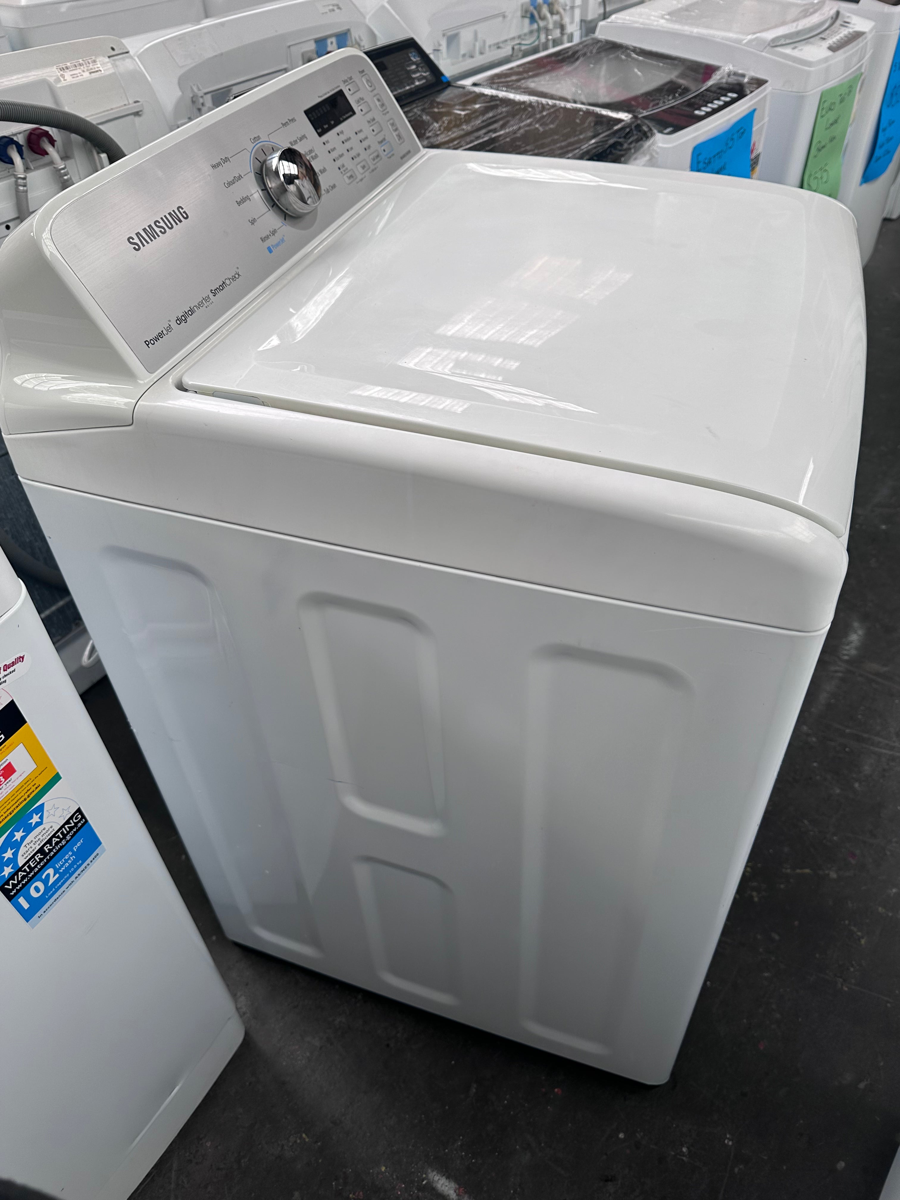 Refurbished Samsung 9kg Top Load Washing Machine - Energy Efficient Laundry Solution for Small Homes & Apartments | Perfect for Compact Spaces