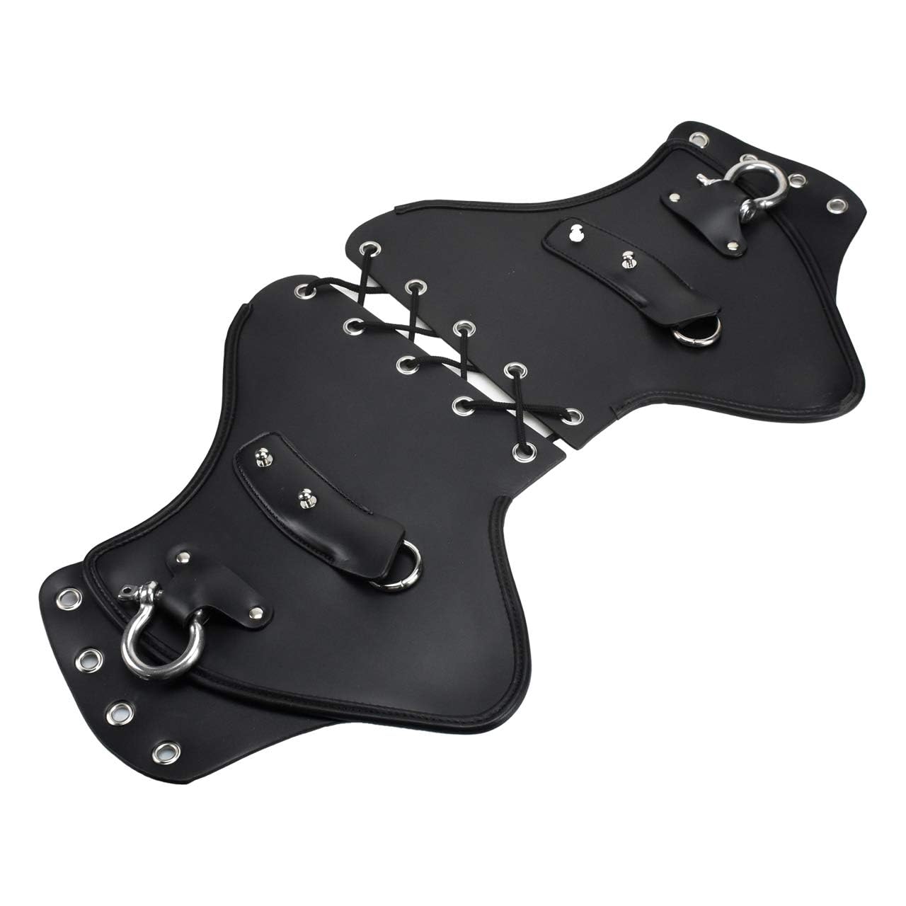 HDBUBALUS Universal Motorcycle Heat Shield & Saddle Deflector - Fits Harley Touring, Sportster, Yamaha, Suzuki, Kawasaki (Black) | Engine Heat Protection for Long Rides & Hot Weather Conditions