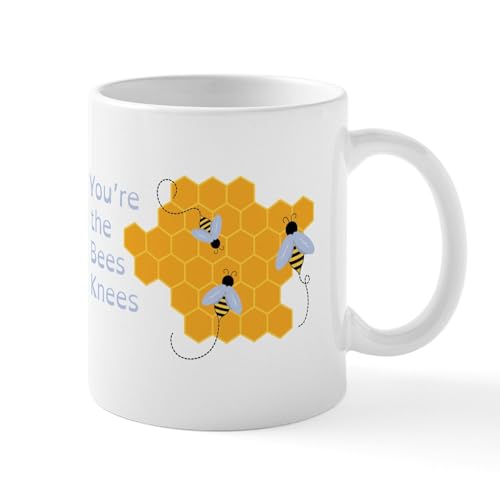 White - The Bees Knees Mugs
