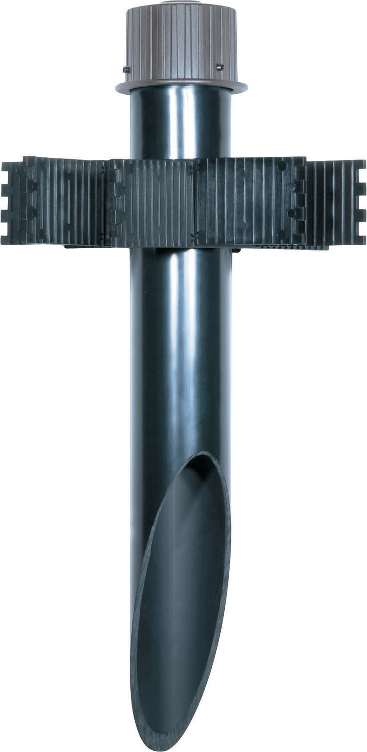 2 Inch Diameter PVC Mounting Post - Light Gray Finish - Ideal for Outdoor Signage, Mailbox Posts & Fence Markers
