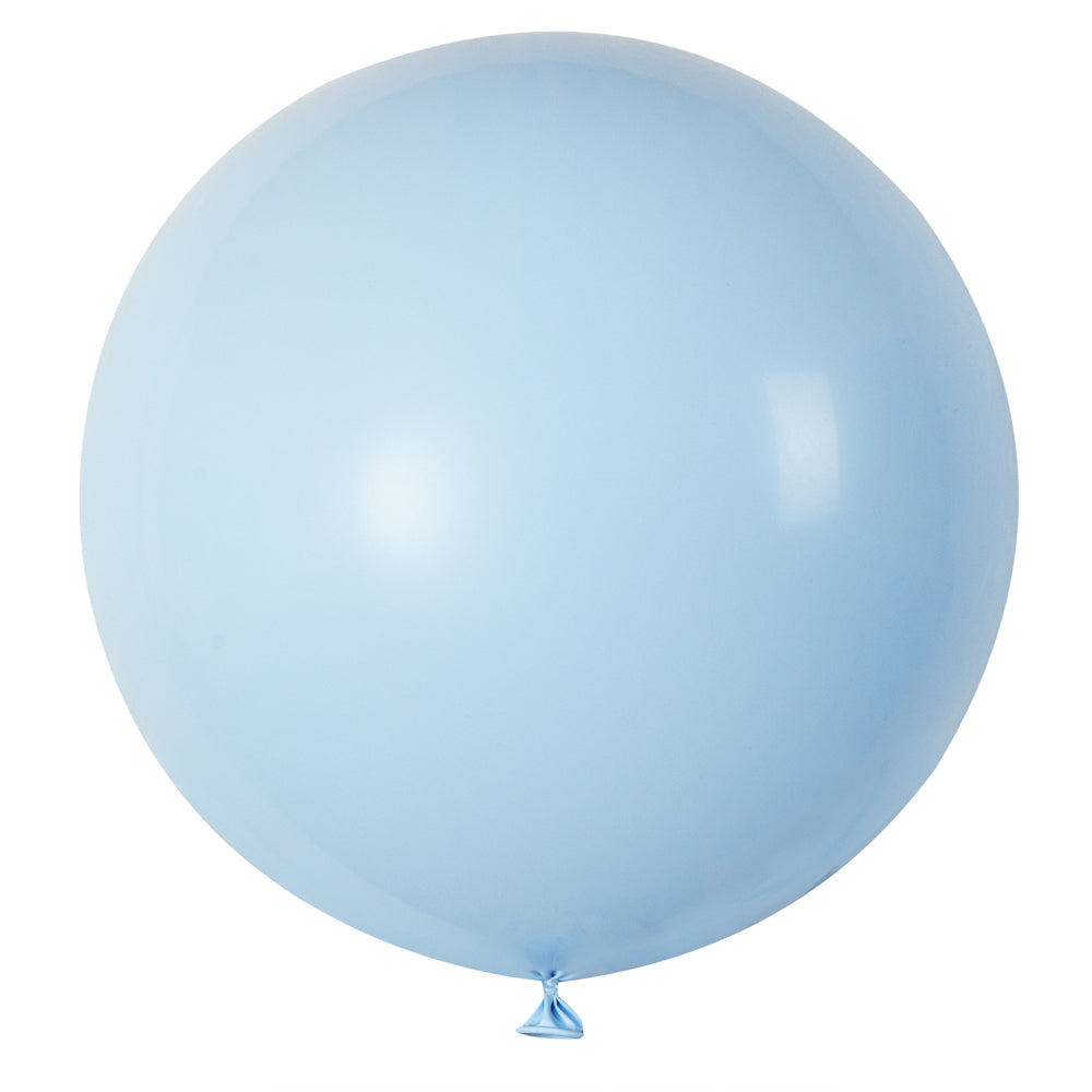 Pastel Blue Latex Balloons 36 Inch - Pack of 10 | Premium Quality Party Balloons for Birthday Decorations, Baby Showers, Weddings & Special Events