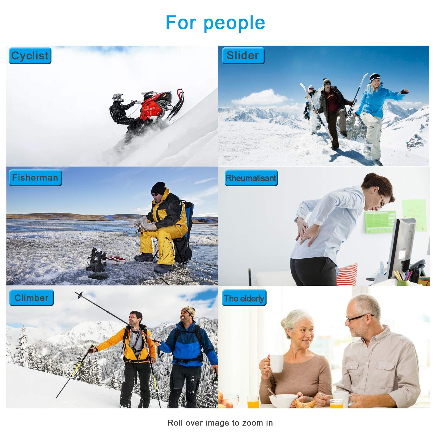 Upgraded Heated Gloves for Men & Women - Rechargeable Battery Electric Winter Gloves for Skiing, Motorcycling & Outdoor Activities | Warm Thermal Mittens for Cold Weather
