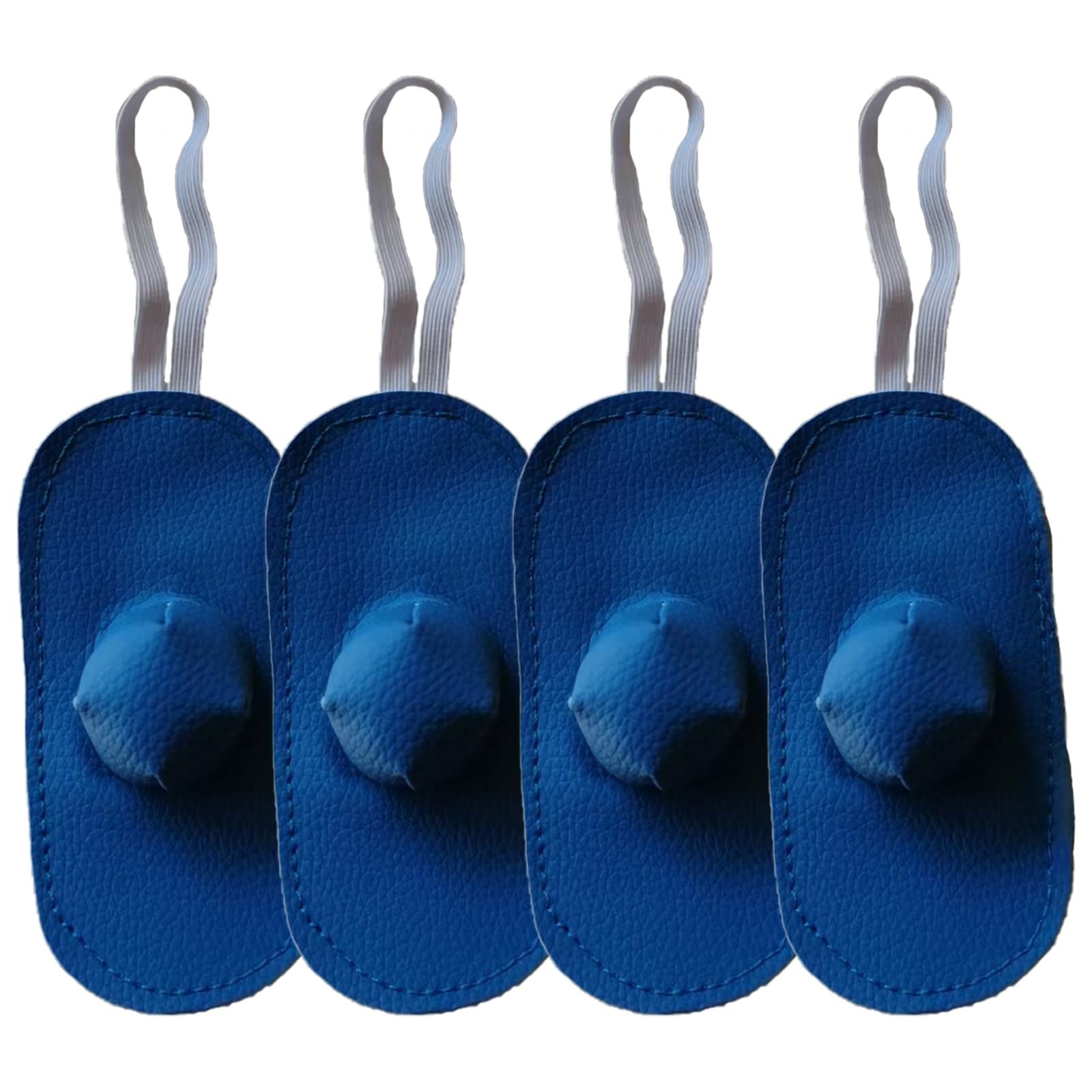 Gamefowl Rooster Boots - 2 Pairs Chicken Leg Protection Shoes for Fighting Cocks, Durable & Comfortable Poultry Supplies - Perfect for Cockfighting, Farm Protection & Show Birds (Blue)