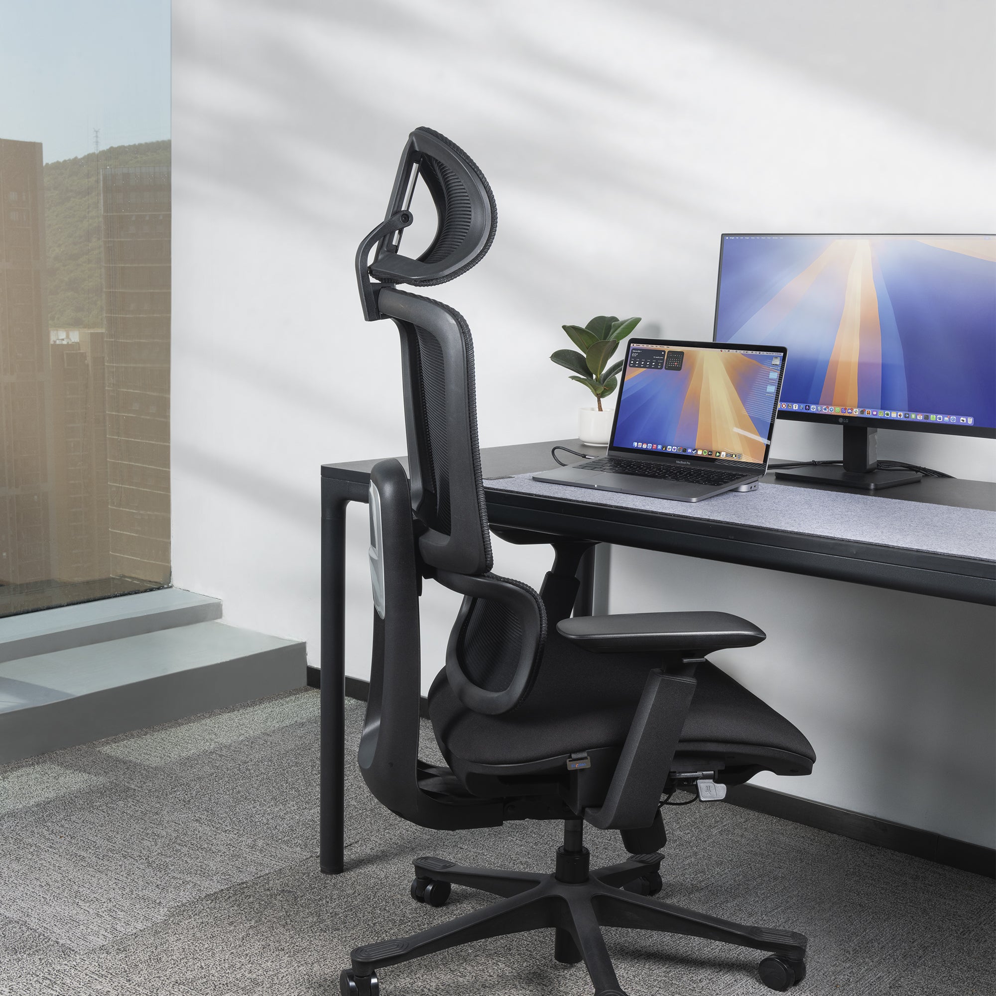 Ergonomic Nucleus Office Chair with 8-Way Adjustability & SmartSupport™ - Perfect for Home Office, Gaming, and Workspace Comfort