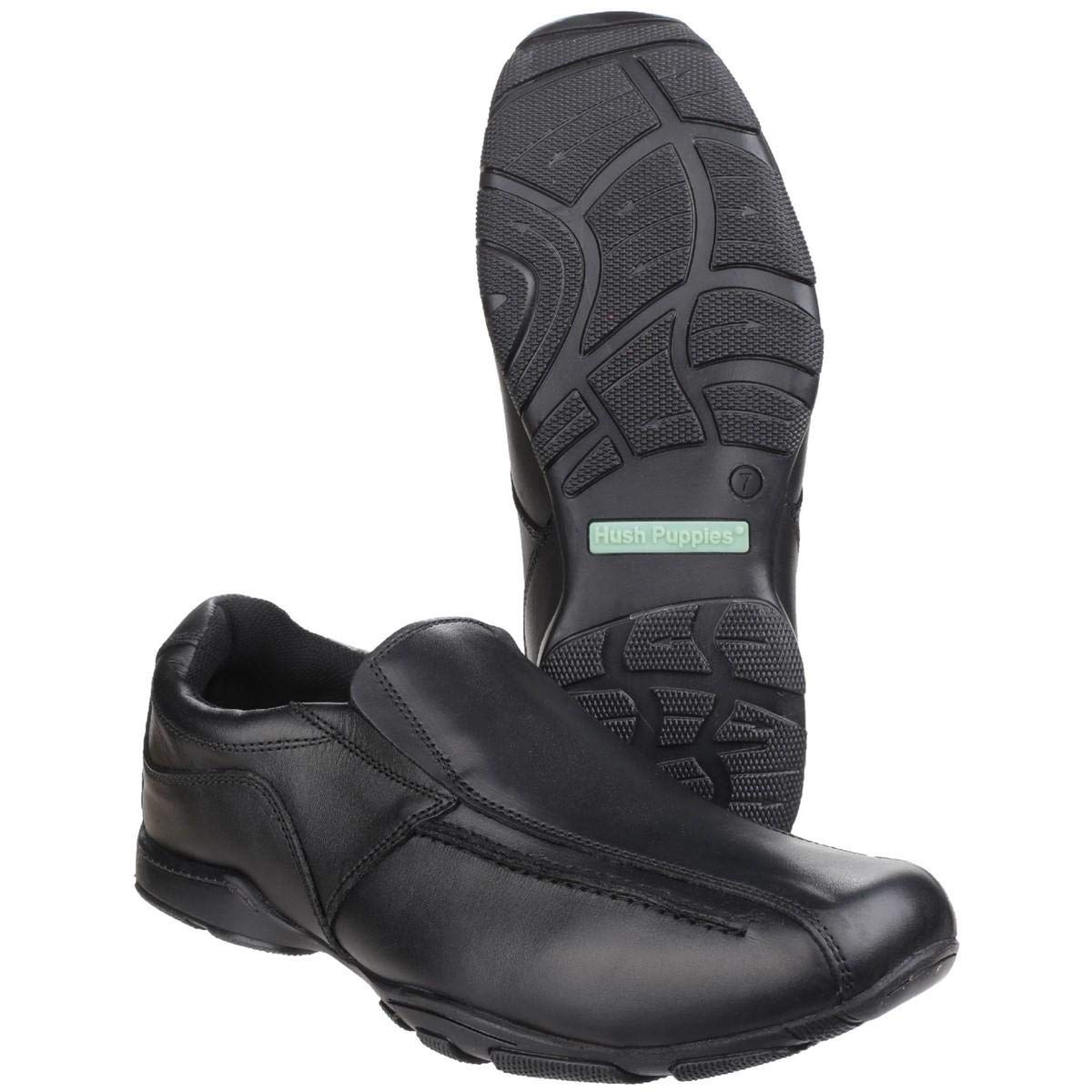 Hush Puppies Boys' Loafers - Comfortable Casual Slip-On Shoes for School, Church & Everyday Wear