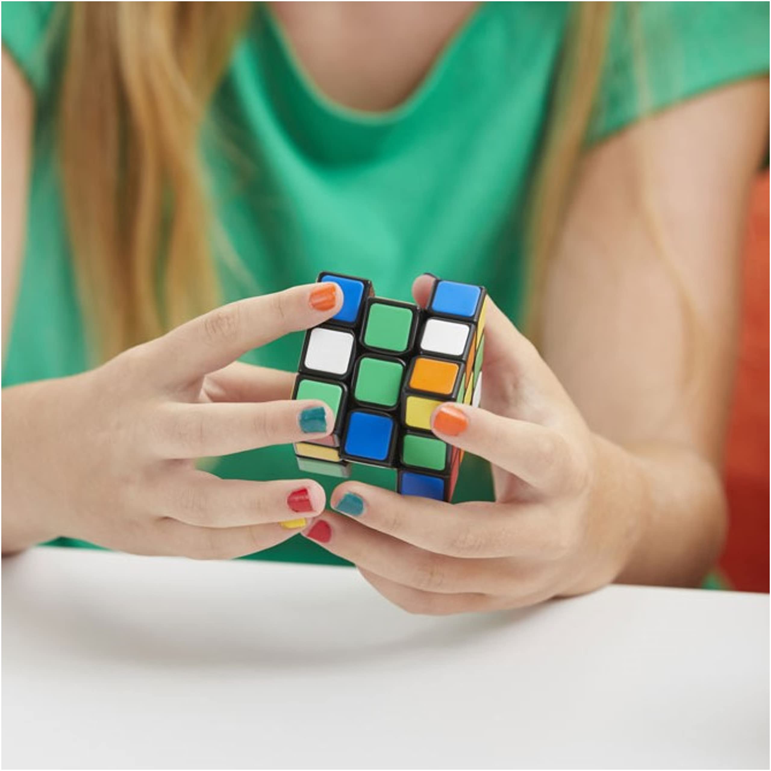 Rubik's 3x3 Magnetic Speed Cube - Fast Smooth Turning Puzzle Game for Adults & Kids - STEM Learning Toy for Problem Solving & Brain Training - Perfect for Competitions, Gifts & Classroom Activities