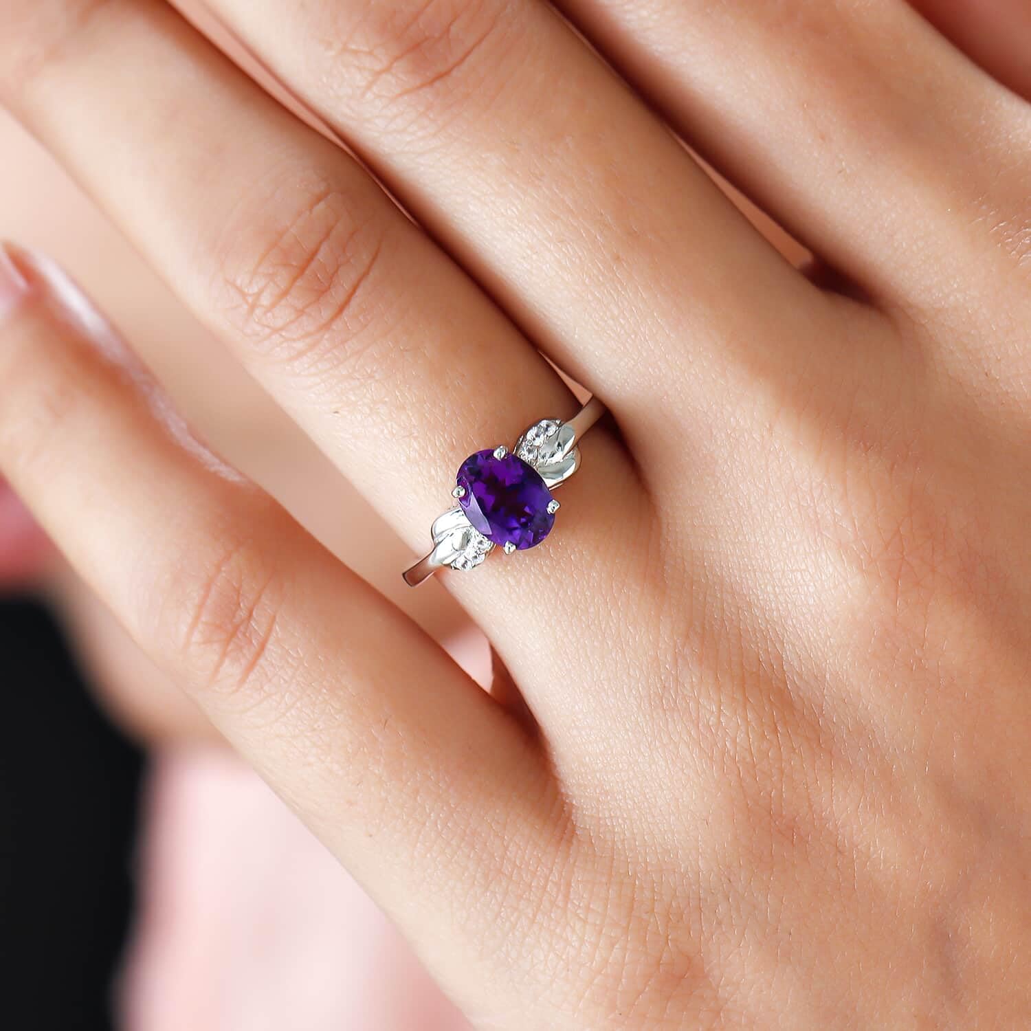 925 Sterling Silver Zircon Birthstone Ring for Women | Elegant Statement Jewelry | Perfect Birthday Gift & Anniversary Present | Ideal for Parties, Date Nights & Special Occasions