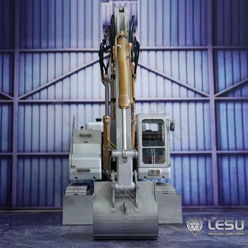 1/14 Scale LESU RC Hydraulic Excavator Model - Metal Boom, Pump Valve & ESC System for DIY Upgrades (Compatible with TAMIYA Radio Trucks) | Construction Simulation, Hobby Engineering & STEM Learning Projects