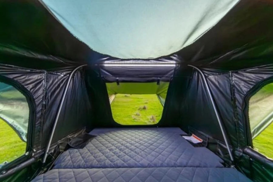 ARB Esperance 2 Compact Hard Shell Rooftop Tent - Lightweight Waterproof Camping Tent for SUV & Truck - Perfect for Off-Road Adventures & Family Camping Trips
