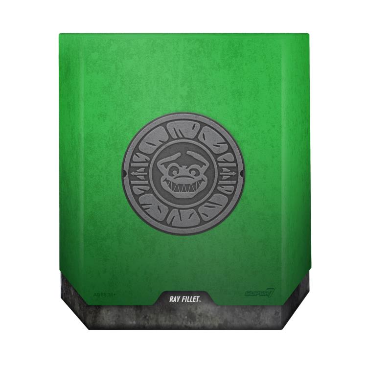 Teenage Mutant Ninja Turtles ULTIMATES! Ray Fillet Action Figure - Collectible TMNT Toy for Fans & Display - Perfect for Play, Collection, and Comic Conventions