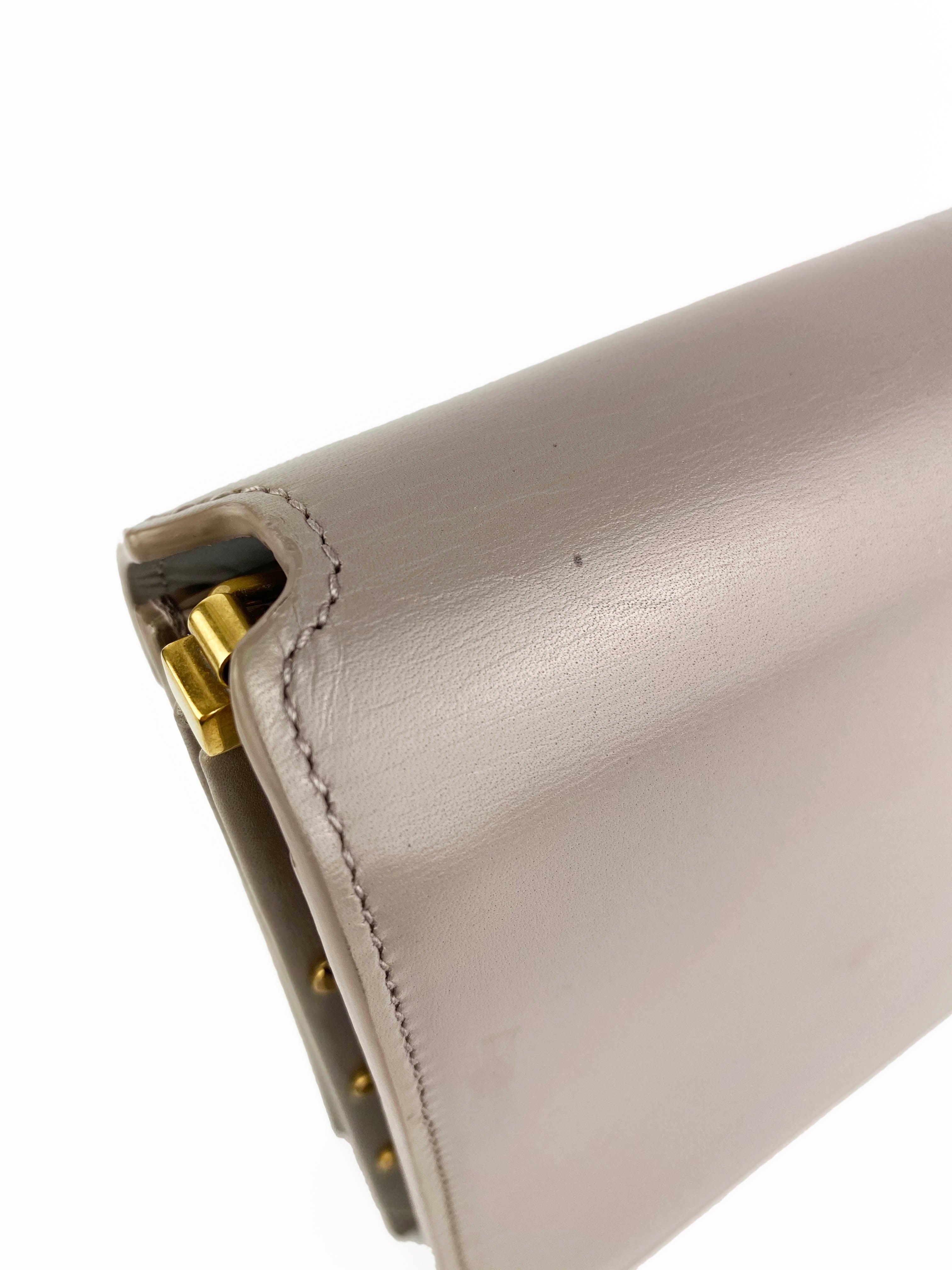 Saint Laurent Cassandra Monogram Clasp Bag in Box Leather - Luxury Designer Handbag for Women, Perfect for Evening Parties & Special Occasions