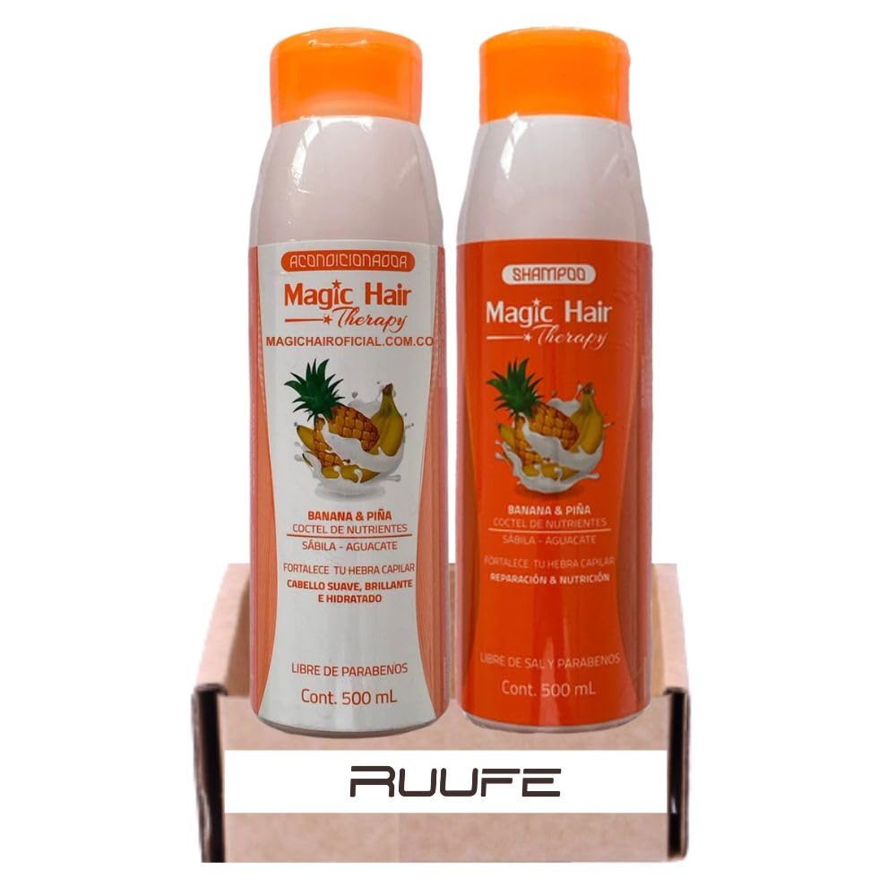 Magic Hair Anti-Hair Loss Shampoo & Conditioner Set (2 Pack) - For Thinning Hair & Hair Growth - Perfect for Daily Hair Care & Scalp Health