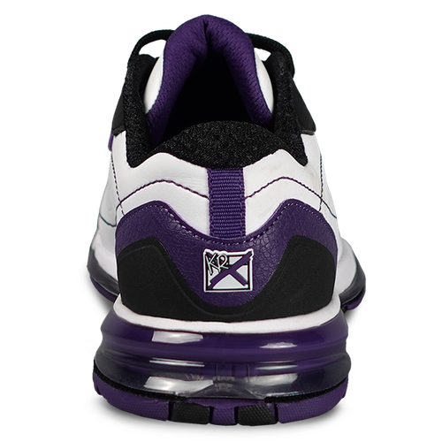 KR Strikeforce Dream White/Purple Right Hand Women's High Performance Bowling Shoes - Perfect for League Play & Tournament Competition