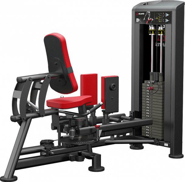 ATLANTIS Abductor Adductor Machine - Gym Strength Training Equipment for Leg & Hip Workouts - Perfect for Home & Commercial Fitness Centers