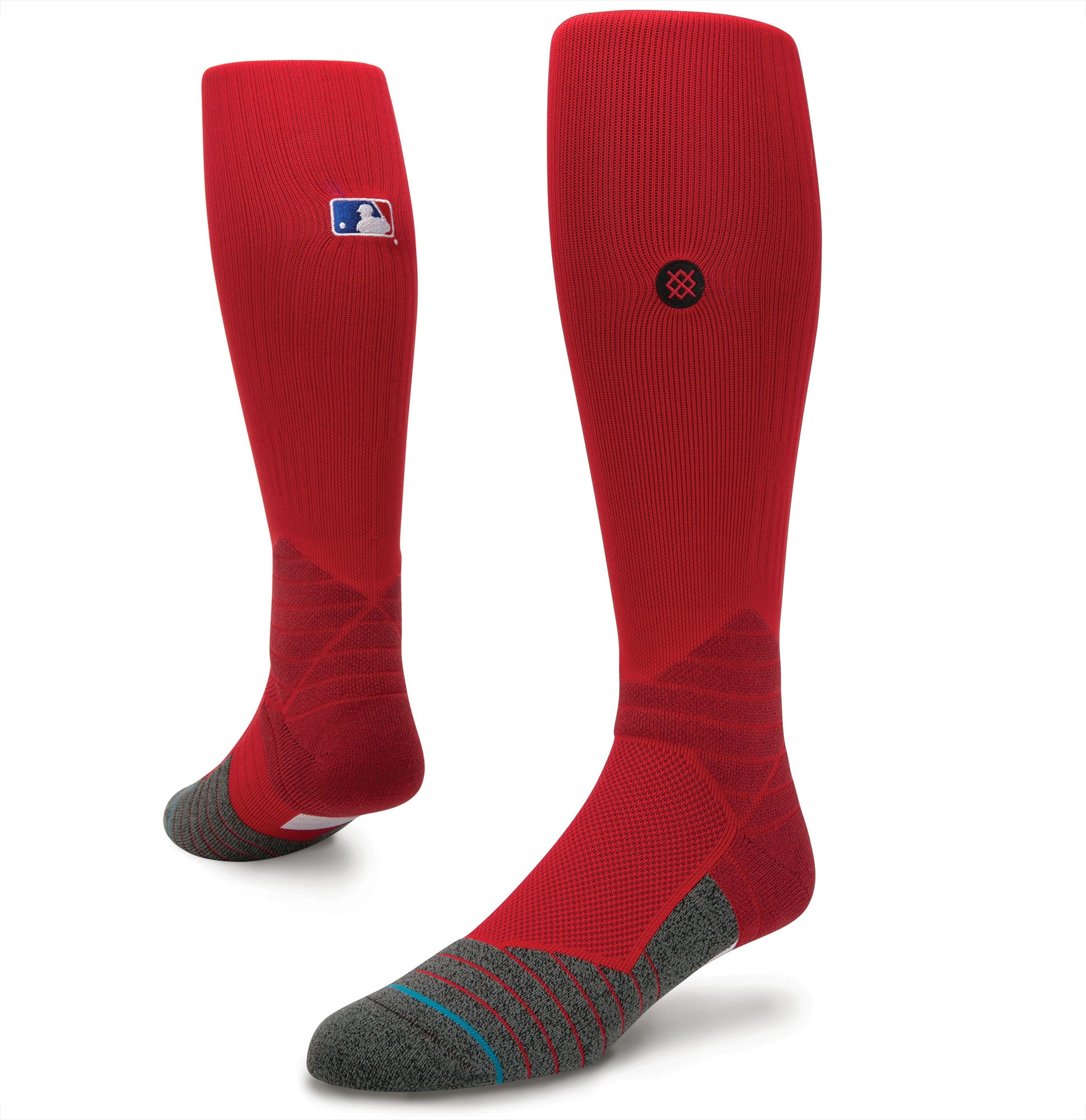 Stance MLB Diamond Pro OTC Baseball Socks - High Performance Cushioned Athletic Socks for Baseball Players & Fans - Perfect for Training, Games & Sports Enthusiasts