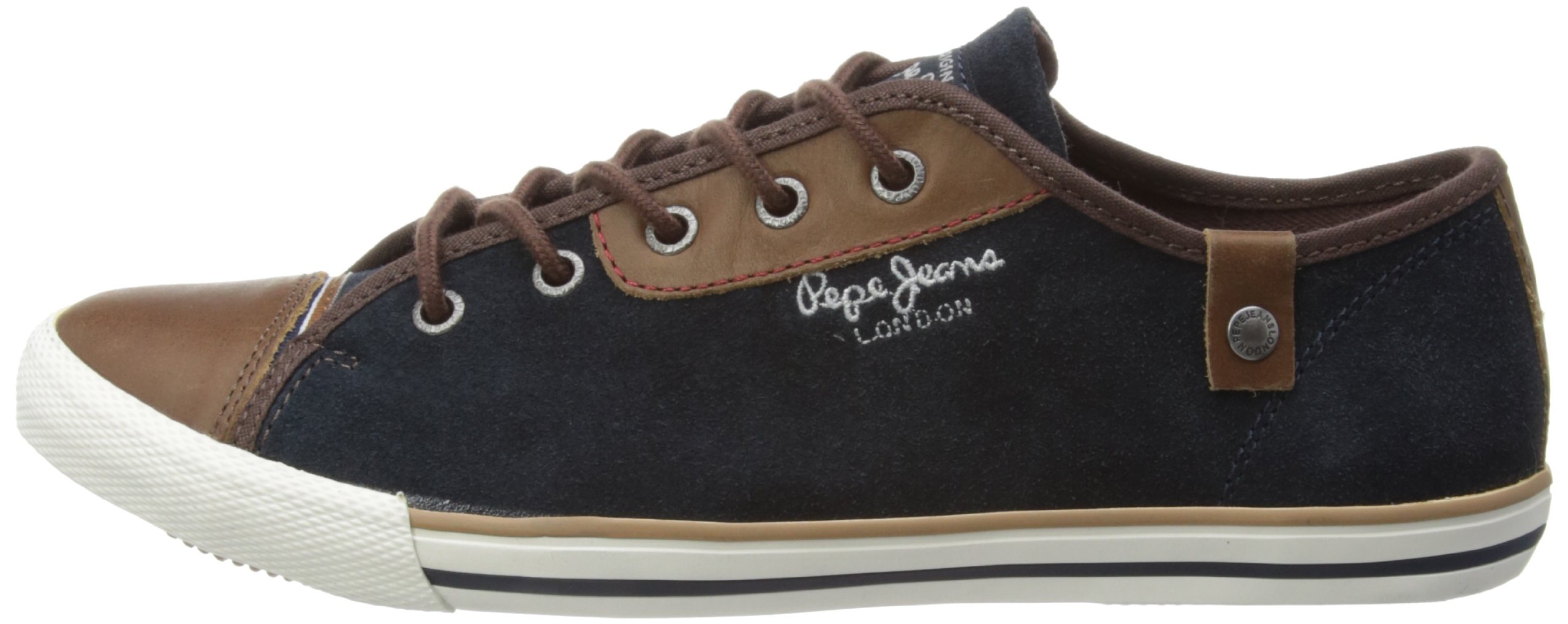 Pepe Jeans Britt Casual Sneakers for Men - Comfortable & Stylish Walking Shoes for Everyday Wear, Work & Travel