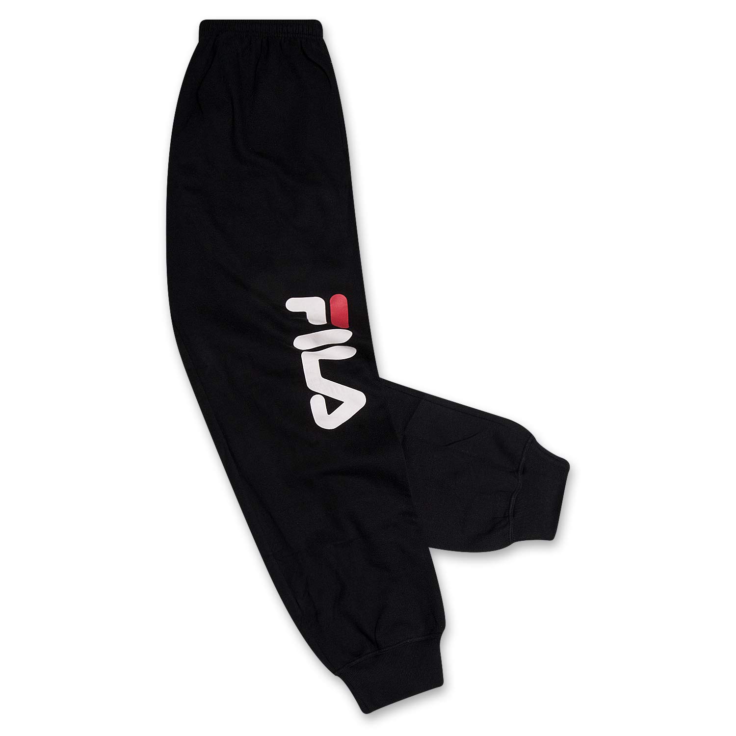 Fila Big and Tall Sweatpants for Men - Fleece Jogger Pants with Elastic Waistband | Comfortable Lounge Pants for Casual Wear, Workout & Home Relaxation